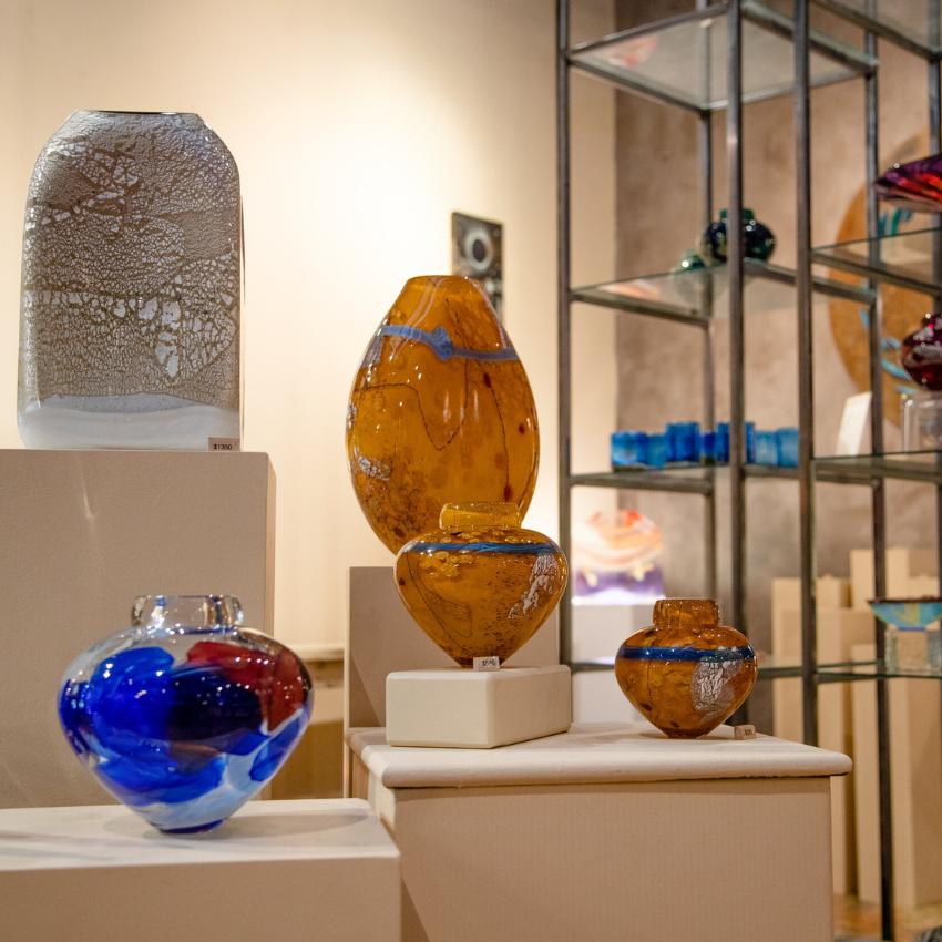 Ceramics and Glass Pieces