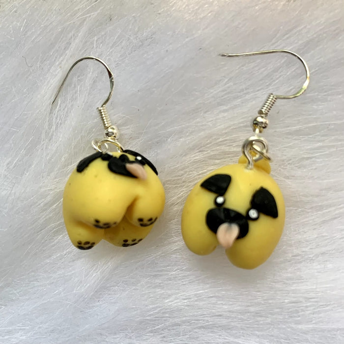 “Puglettes” drop dangle earrings