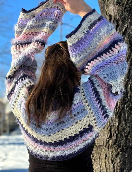 Scrappy Cut-off Sweater