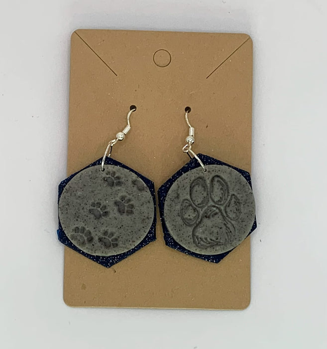 "Paw-Prints in the Sand" Earrings